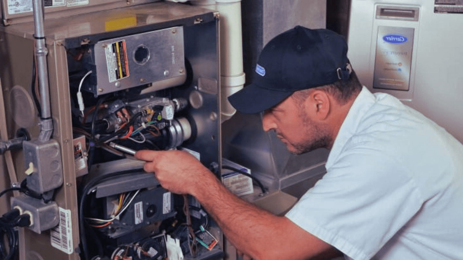 Heating and AC repairman