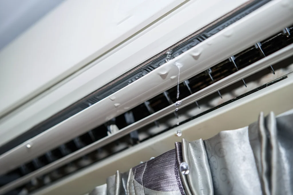 ac unit leaking water