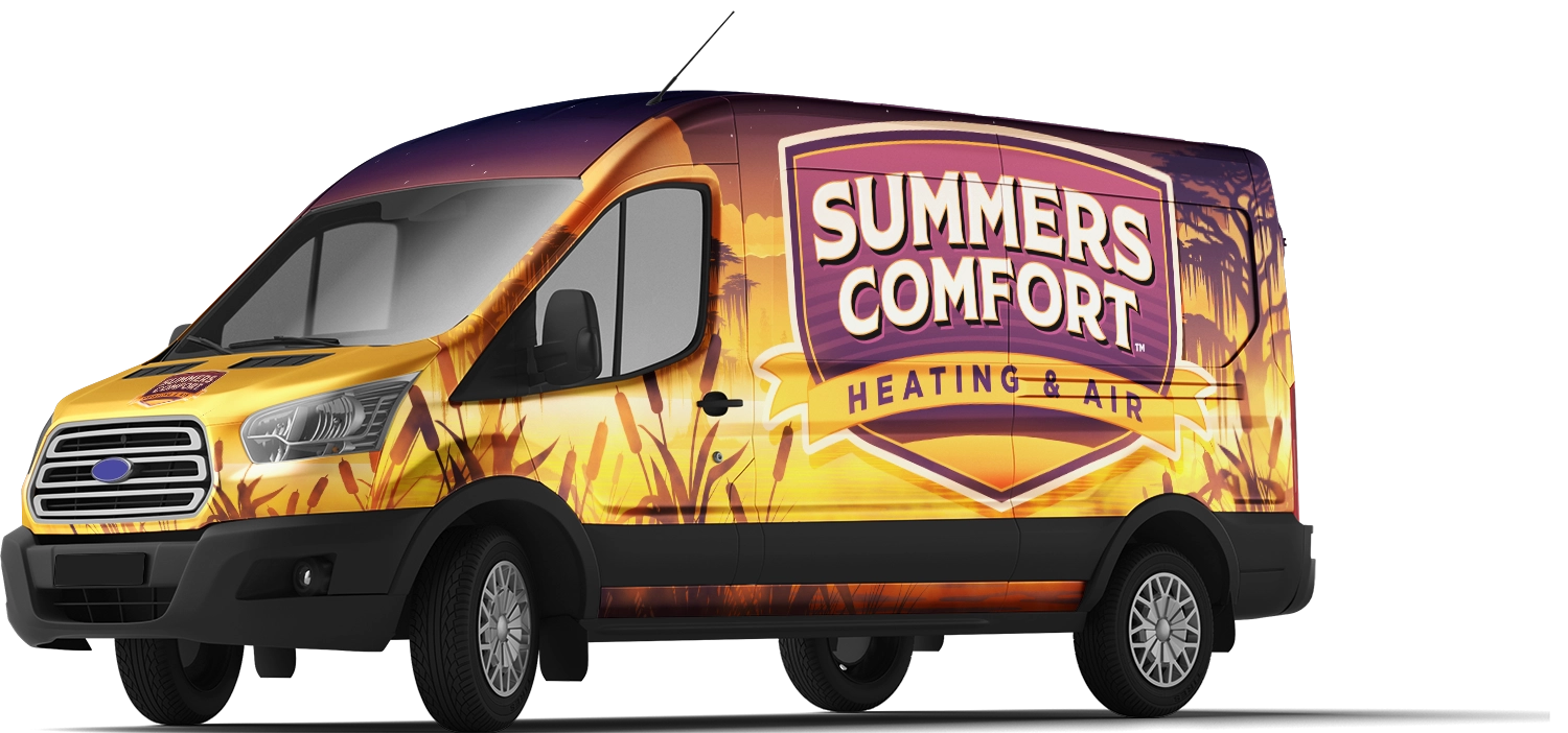 Summers Comfort HVAC service vehicle